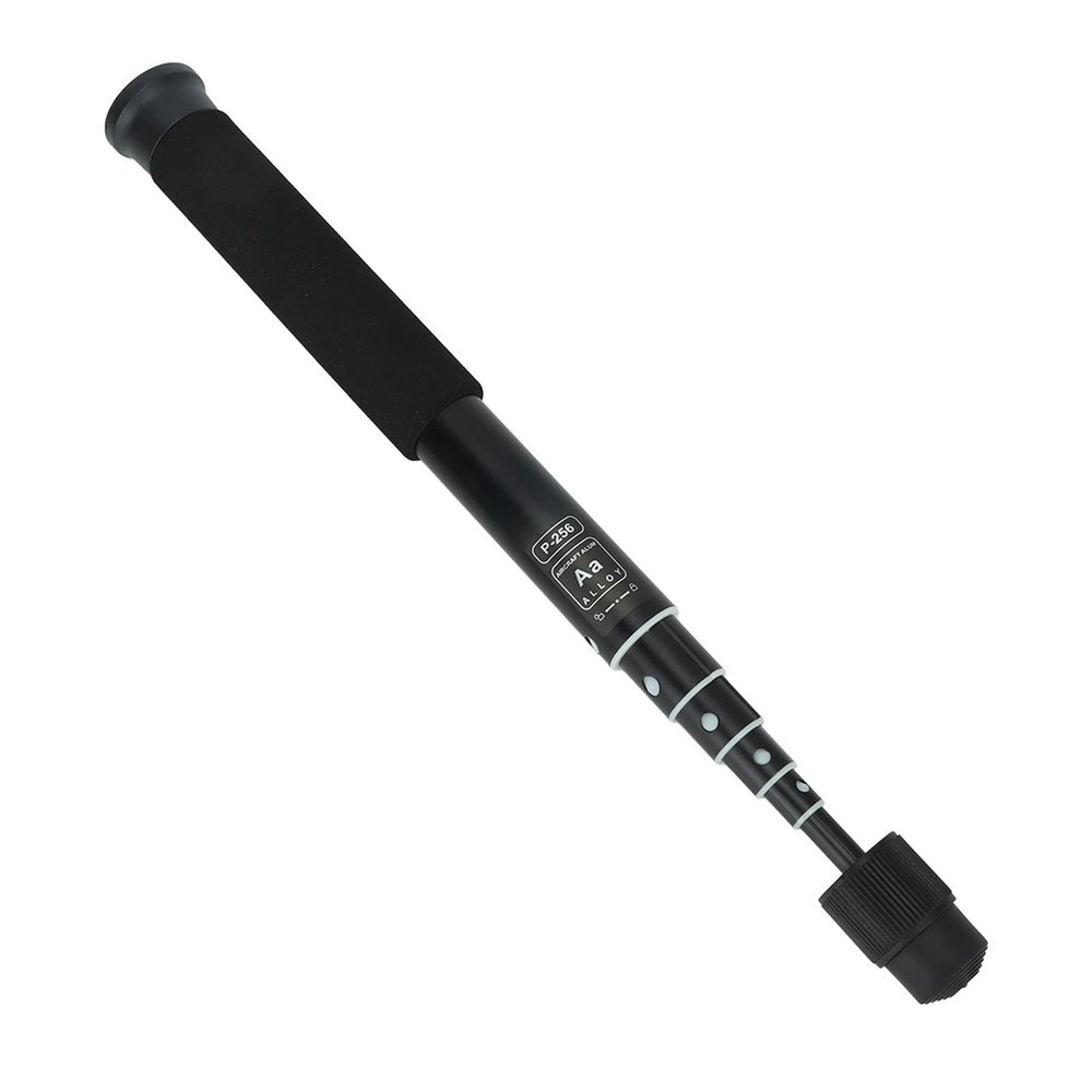 Camera Monopod, Aluminum Alloy Travel Monopod with 6 Section Selfie Stick Extension Pole, 28cm -122cm Lightweight Portable Monopod with Carrying Bag for Microphone Photography
