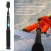Camera Monopod, Aluminum Alloy Travel Monopod with 6 Section Selfie Stick Extension Pole, 28cm -122cm Lightweight Portable Monopod with Carrying Bag for Microphone Photography view 2