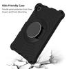 SGTD Case Cover Compatible with Xiaomi Mi Pad 4 Plus (10.1") Tablet Case Kids Shock Proof Protective Cover with Rotating Lightweight and Durable Stand,Shoulder Strap Tablet Cover (Color : Black) view 2