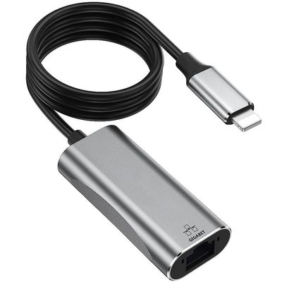 RJ45 Ethernet LAN Network Adapter for Phone Pad, Phone Ethernet Adapter