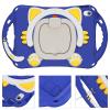 Case Cover Case Compatible with iPad 10th Generation 10.9 inch Case 2022 Release Cute Cat Case Compatible with Kids Friendly Protective Cover Drop-Proof Shock-Proof W Rotating Kickstand+Handle+Shoulde view 4