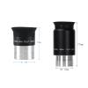 1.25 Inch 8mm 40mm Plossl Telescope Eyepiece Set(2pcs) - HD FMC Fully Coated Optical Telescope Lens, Threaded for Standard 1.25inch Astronomy Filters Telescope view 2
