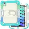 Case Cover Case Compatible With IPad Mini 6 Case 2021 8.3 Inch, 3-Layer Protective Case With Stand, Heavy Duty Shockproof Case With Pencil Holder & Shoulder Strap For IPad Mini 6th Generation Tablet C view 1