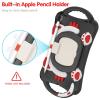 Case Cover Case Compatible with iPad Air/Air2/Pro 9.7/2017/2018 Cute Cat Case Compatible with Kids Friendly Protective Cover Drop-Proof Shock-Proof W Rotating Kickstand+Handle+Shoulder Strap Tablet Co view 3