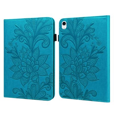 SGTD Case Cover Compatible with iPad 10th Generation 10.9" 2022 Released Slim Folding Stand Folio Tablet Case,Adjustable Fixing Strap Card Slot Shockproof Tablet Case Tablet Cover (Color : Blue)