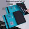 SGTD Case Cover Compatible with iPad 10th Generation 10.9" 2022 Released Slim Folding Stand Folio Tablet Case,Adjustable Fixing Strap Card Slot Shockproof Tablet Case Tablet Cover (Color : Blue) view 2