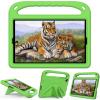 SGTD Case Cover Kids Case Compatible with Xiaomi Mi Pad 4 Plus (10.1"),Light Weight Shock Proof Handle Stand Kids Friendly Protective Cover Case Tablet Cover (Color : Green) view 2