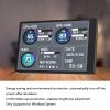3.5in USB Mini Screen PC CPU RAM Data Monitor PC Sensor Panel Display Temperature Monitor Computer Temp Monitor view 3