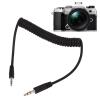 Camcorders Remote Control, Shutter String Cable for EM Series, Flash Sync Cord with 3.5mm and 2.5mm Jack, Remote Switch Shutter Release Cord view 2
