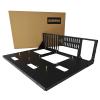 ALAMENGDA DIY Pc Test Bench, Open Chassis Case Rack for EATX/ATX/M-ATX/ITX Motherboards, Widely Body Heat Dissipation Design Open Air Pc Case, SSD Motherboards Accessories view 1