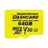 Delkin 64GB microSD Card UHS-I U3/V30 with Adapter  DASHCARD | High-Endurance Memory Card for Dash Cams, Security Cameras, GoPro & More | Up to 140,000 Hours of Use | Fast & Reliable Performance view 1