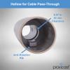 Proxicast Starlink Antenna Adapter for J-Max Antenna Mounts - Stainless Steel Coupler for V2 Rectangular Starlink Satellite Dish Antenna (ANT-800-SA1) view 4