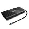 RVP+ Docking Station 3 Monitors, 12-in-1, Triple Display-4K HDMI Dual Monitors & VGA, 5Gbps USB-C/A Data Transfer, USB 3.0, 100W Laptop-Charging, Gigabit Ethernet, Audio, SD/TF Dongle (RVP-MCY93) view 1