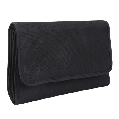 10 Pocket Camera Lens Filter Case, Collapsible Excellent 10 Pockets Filter Case Lightweight Portable Nylon for Round Square Filter for P Series Filter