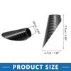 A ABSOPRO Car Aerial Antenna Base Mount Radio AM FM Adapter Cover Trim for Dodge for Ram 2500 2010 Black view 3