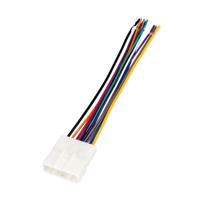 A ABSOPRO Car Stereo CD Player Wiring Harness Wire 70-7552 Radio Adapter Plug for Nissan Versa 2007-2012