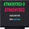 WARWOLFTEAM Screen Replacement 15.6in ATNA56YX03 ATNA56YX03-0 EDP 30Pins 19201080 AM-OLED Glossy Compatible with ASUS VivoBook Pro 15 AM-OLED M3500 M3500QC M6500 K3500 X1505 (Non-Touch) view 1