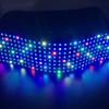 WS2815 RGB 5050SMD Individually Addressable Digital 8x32 256 Pixels 12.5in x 3.1in LED Matrix Flexible FPCB Full Color Works with SP110E ,SP105E,SP107E,SP108E,K-1000C etc Image Video Display DC12V view 3