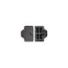 QSFPTEK 50pcs RJ45 Anti-Dust Cover Cap, RJ45 Network Switch Ethernet Port Silicone Plug Cover, Black RJ45 Protector Stopper Cap for Copper RJ45 Computer Hubs Switches Routers Slot view 2