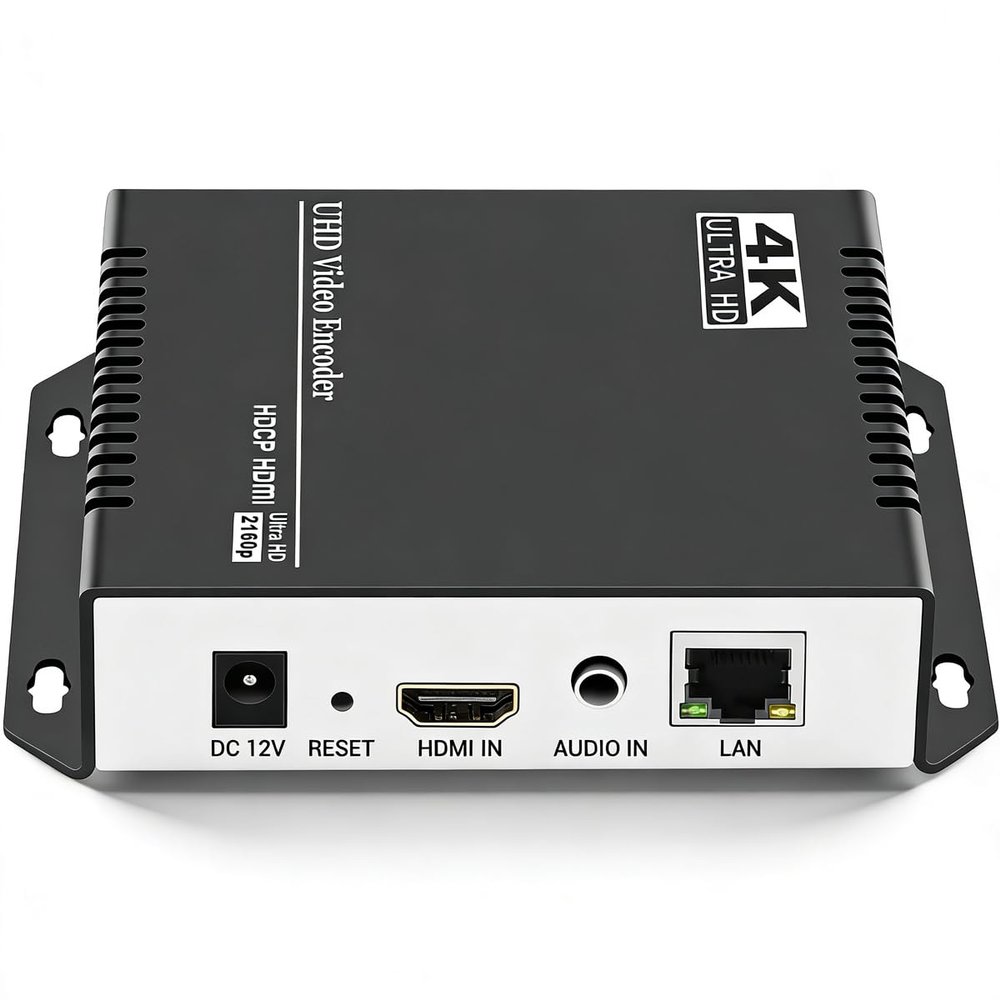 URayCoder H265 H264 4K HDMI to Network Video Streaming Encoder IPTV for HD Video Audio to RTSP RTMP HLS M3U8 UDP SRT ONVIF, HDMI to IP Live Broadcast Converter Hardware