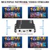 URayCoder H265 H264 4K HDMI to Network Video Streaming Encoder IPTV for HD Video Audio to RTSP RTMP HLS M3U8 UDP SRT ONVIF, HDMI to IP Live Broadcast Converter Hardware view 3