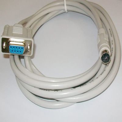 TPC-DL04 Suitable for Touch Screen TPC1062K, TPC7062K Connect FX Series PLC Communication Cable Light Gray (5m)