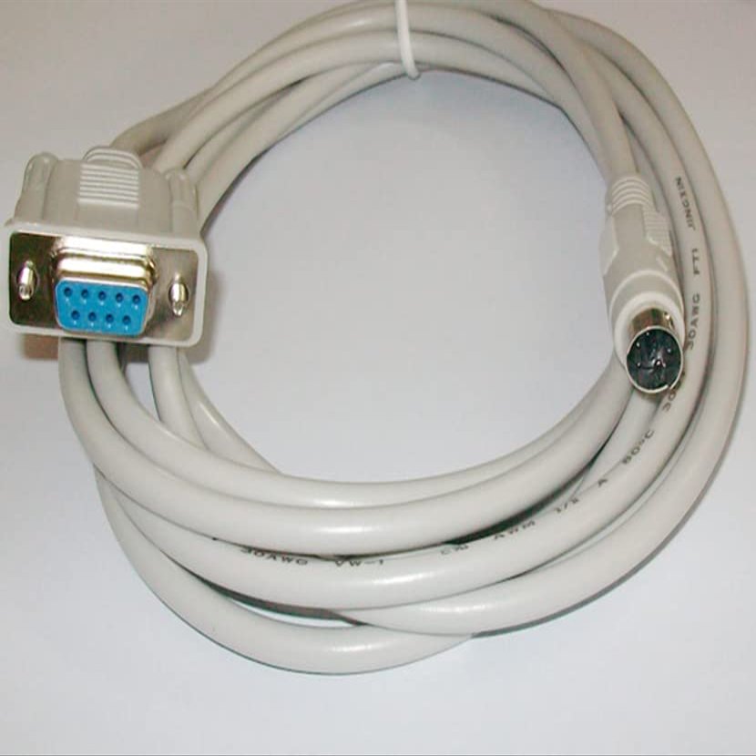 TPC-DL04 Suitable for Touch Screen TPC1062K, TPC7062K Connect FX Series PLC Communication Cable Light Gray (5m)