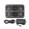 Afadorable MD390 Six-Way Multi Unit Charger Fit for TYT MD-390 MD-UV390 RT47 RT50 RT8 RT81 RT82 RT83 RT87 Two Way Radio view 1