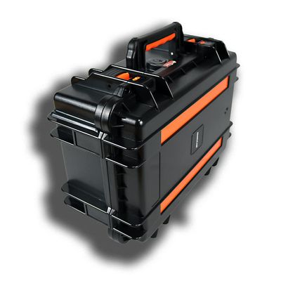 (#EN3824) All Weather Professional Protective Hard Case, IP67 Waterproof, Anti-Crushing, Auto Balance Valve, Toggle Latching Clamp, for Outdoor, Extreme Environment, Camera, Drones, Lens, Electronics