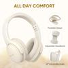 Gankoii Wireless Headphones, Bluetooth Over Ear Headsets with Microphone, Hi-Fi Audio, 60H Playtime, Touch Control, Foldable Lightweight, On-Ear Headphones for Girls Women, Travel, Work, view 4