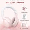 Gankoii Wireless Headphones, Bluetooth Over Ear Headsets with Microphone, Hi-Fi Audio, 60H Playtime, Touch Control, Foldable Lightweight, On-Ear Headphones for Girls Women, Travel, Work, view 4