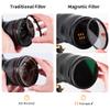 55mm Magnetic CPL+GND8+ND8+ND64+ND1000+Basic Ring Lens Filters Kit (6 Pcs) with 28 Muti-Layer Coatings view 3