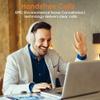 Jassco Active Noise Cancelling Headphones, ANC Wireless Over Ear Headsets, Bluetooth Headphones with Built-in Microphone, Hi-Res Audio, Low Latency, 60H Playtime, for Travel, Home, Work view 4