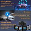 Dash Cam Front and Rear Dash Camera WiFi/APP Control Car Camera with 64G Card 2.5K Front Dash Cam+1080P Rear Dashcams with Super Night Vision, Loop Recording, G-Sensor view 3