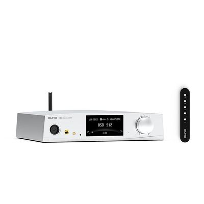 aune S9c Pro DAC with Headphone Amp,10MHz Clock Input, 32bit/768kHz/DSD512/MQA,Dual-DAC Chip, 6.35/XLR/4.4 Jack, PLL/Clock Sync Tech/Twin JFET, Bluetooth AAC/LDAC/aptX HD (Silver Bluetooth)