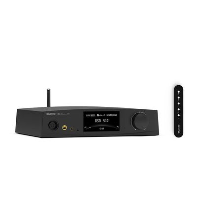aune S9c Pro DAC with Headphone Amp,10MHz Clock Input, 32bit/768kHz/DSD512/MQA,Dual-DAC Chip, 6.35/XLR/4.4 Jack, PLL/Clock Sync Tech/Twin JFET, Bluetooth AAC/LDAC/aptX HD (Black Bluetooth)