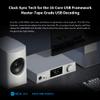 aune S9c Pro DAC with Headphone Amp,10MHz Clock Input, 32bit/768kHz/DSD512/MQA,Dual-DAC Chip, 6.35/XLR/4.4 Jack, PLL/Clock Sync Tech/Twin JFET, Bluetooth AAC/LDAC/aptX HD (Black Bluetooth) view 3