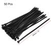 LJFMDLN 50pcs Nylon Cable Ties 12 Inch Self-Locking Zip Ties 0.3 Inch Width Black view 2