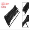 LJFMDLN 50pcs Nylon Cable Ties 12 Inch Self-Locking Zip Ties 0.3 Inch Width Black view 4