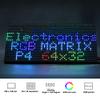 RGB Panel 64x32, 2048 DOTS Pixels 4mm Pitch 5V Sign Display for RPi, Pico, ESP32, DIY Creator Desktop, Wall Display, etc view 2