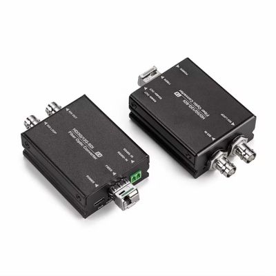 Wekuant 12G-SDI Video to Fiber Optic Converters Kit, with RS485, Singlemode up 20Km Compatible 6G-SDI 3G-SDI HD-SDI for UHDTV 4K 8K HDTV and More