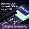 Ediloca 1TB PS5 SSD with Heatsink PCIe Gen4 NVMe M.2 Gaming SSD, 7400MB/s Read, 1GB DRAM Cache, 3D TLC | Internal Solid State Drive Compatible with PS5 & PC(EN855) view 4