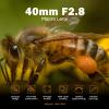 TTArtisan 40mm F2.8 Macro Lens APS-C 1:1 Magnification Macro Lens Manual Focus Compatible with Fuji X-Mount XT10 XT20 XT3 XT30 XT4 XT100 XE3 XA1 XA2 XA3 XPRO2 XS10 view 2