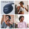 DOQAUS Over-Ear Bluetooth Headphones with 90-Hour Playtime, 3 Professional EQ Modes, HiFi Deep Bass & HD Mic for Extended Travel, Gym Workouts & Daily Use view 4