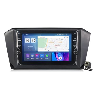 10" Car Radio Multimedia Player Android 11 for Volkswagen VW Magotan Passat B8 2017 2018 Car Stereo GPS Navigation Unit Car-Play Android Auto Bluetooth WiFi FM RDS DSP,K600s/6+128g