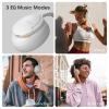 DOQAUS Over-Ear Bluetooth Headphones with 90-Hour Playtime, 3 Professional EQ Modes, HiFi Deep Bass & HD Mic for Extended Travel, Gym Workouts & Daily Use view 4