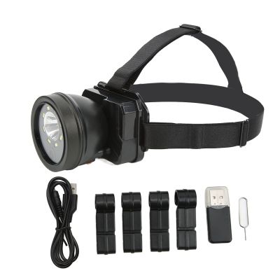 Pilipane Headlamp, Heads Mounted Action Camera 1080P HD Video Camcorder Led Headlamp Watertight Night Sight for Outdoor Camping Hunting, Running, Hiking, Fishing, Jogging
