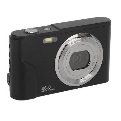 Digital Camera, 1080P 2.4 Inch Display Camera, 16X Zoom Compact Point and Shoot Camera, 48MP Vlogging Camera for Recording Photography, Rechargeable for Teens, Kids