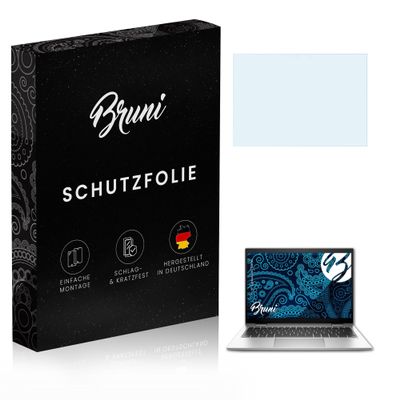 Bruni Screen Protector compatible with HP EliteBook x360 830 G9 Protector Film, crystal clear Protective Film (2X)