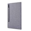 SGTD Case Cover Compatible with Samsung Galaxy Tab S6 Lite 10.4" P610/615 Case, Flip Fold Stand Case Protective Fabric Print Cover with Auto Wake Sleep with Card Slots Tablet Cover (Color : Grey) view 3